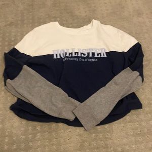 hollister cropped long sleeve